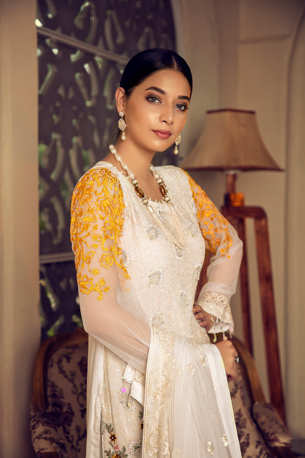 House of Nawab | Luxury Formals | HM-03 - Hoorain Designer Wear - Pakistani Ladies Branded Stitched Clothes in United Kingdom, United states, CA and Australia