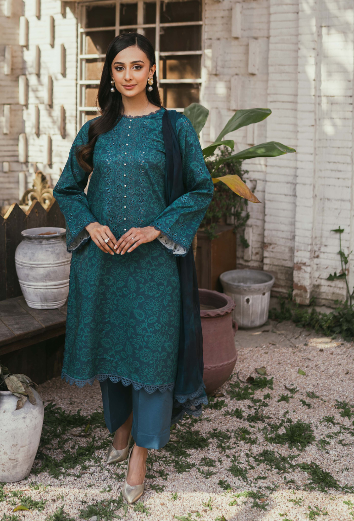 Humdum | Gardenia Lawn | D01 - Pakistani Clothes for women, in United Kingdom and United States