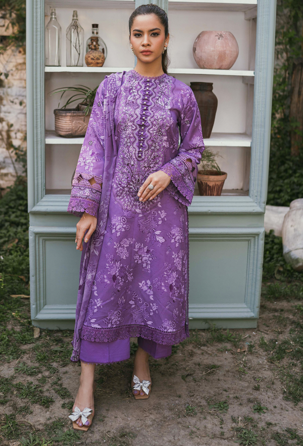 Humdum | Gardenia Lawn | D08 - Hoorain Designer Wear - Pakistani Ladies Branded Stitched Clothes in United Kingdom, United states, CA and Australia