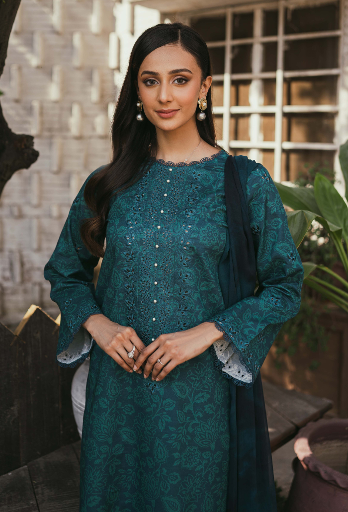 Humdum | Gardenia Lawn | D01 - Pakistani Clothes for women, in United Kingdom and United States