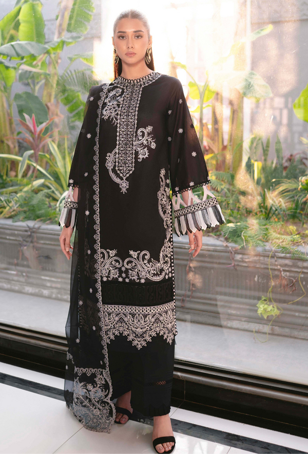 Humdum | Meraki Lawn 24 | d06 - Hoorain Designer Wear - Pakistani Ladies Branded Stitched Clothes in United Kingdom, United states, CA and Australia