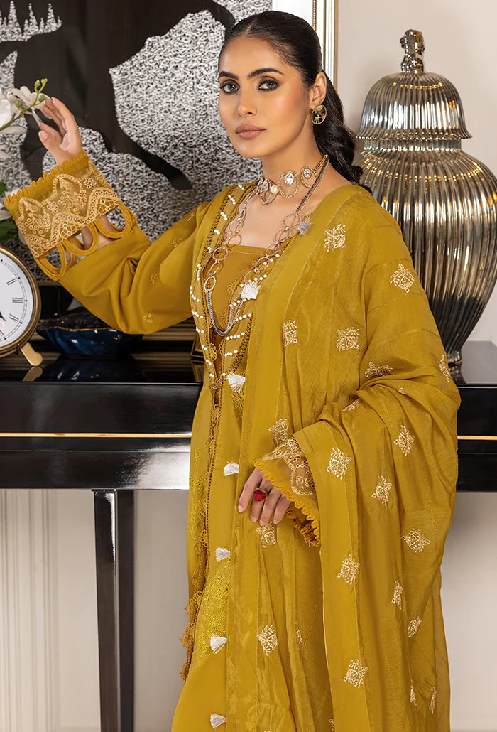 Humdum | Charlotte Chikankari  Lawn | D03 - Hoorain Designer Wear - Pakistani Ladies Branded Stitched Clothes in United Kingdom, United states, CA and Australia