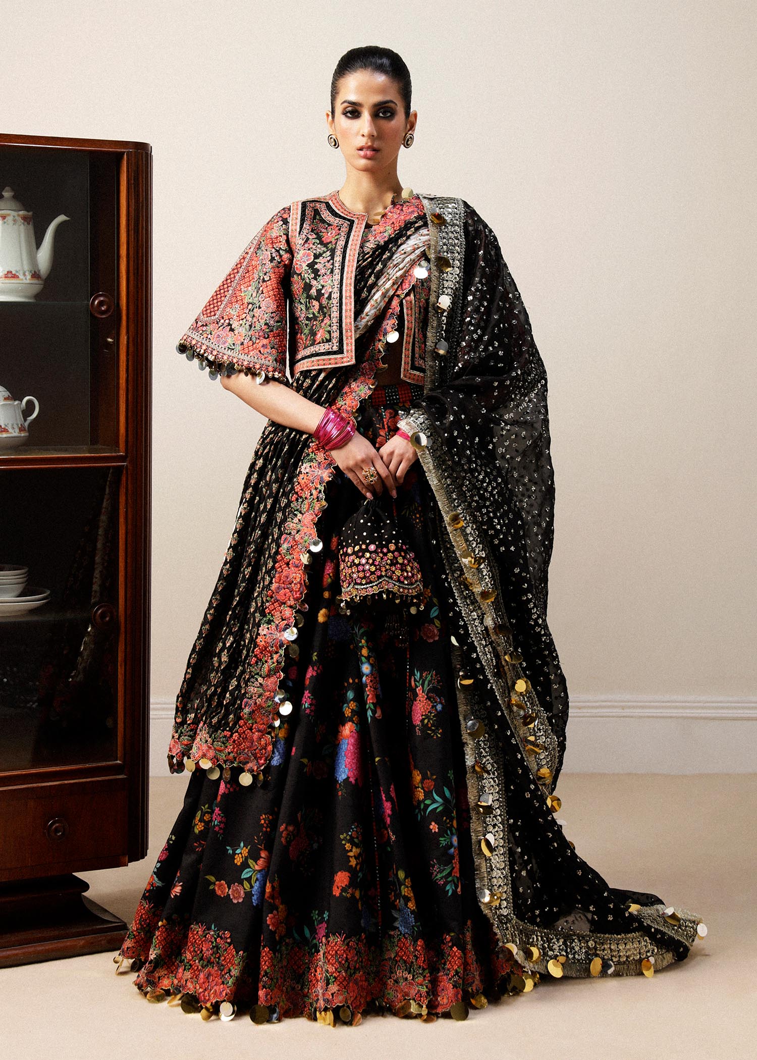 Hussain Rehar | Luxury Formals | Kala - Pakistani Clothes for women, in United Kingdom and United States