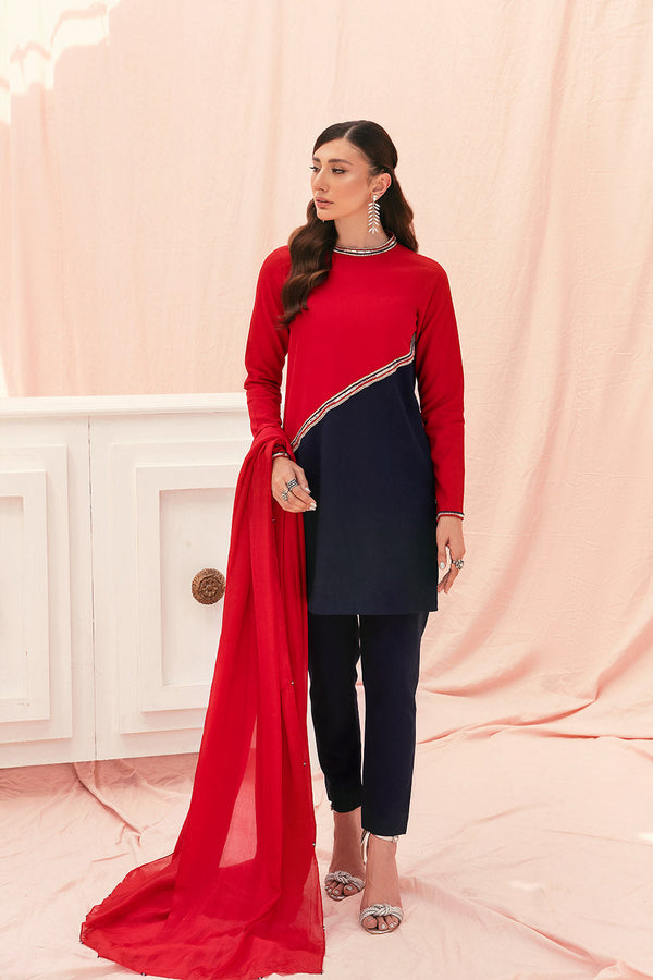 Caia | Pret Collection | DELPHINE - Hoorain Designer Wear - Pakistani Ladies Branded Stitched Clothes in United Kingdom, United states, CA and Australia