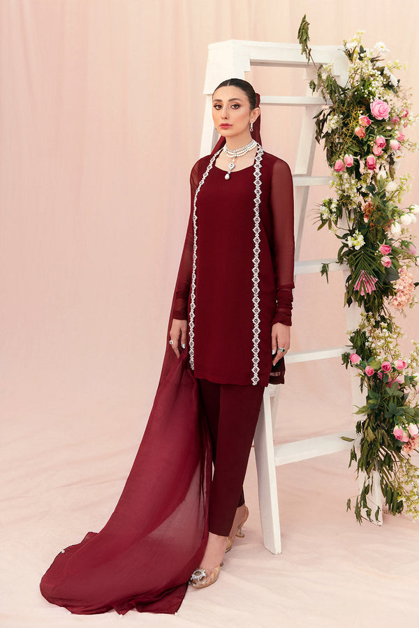 Caia | Pret Collection | CHERIE - Hoorain Designer Wear - Pakistani Ladies Branded Stitched Clothes in United Kingdom, United states, CA and Australia