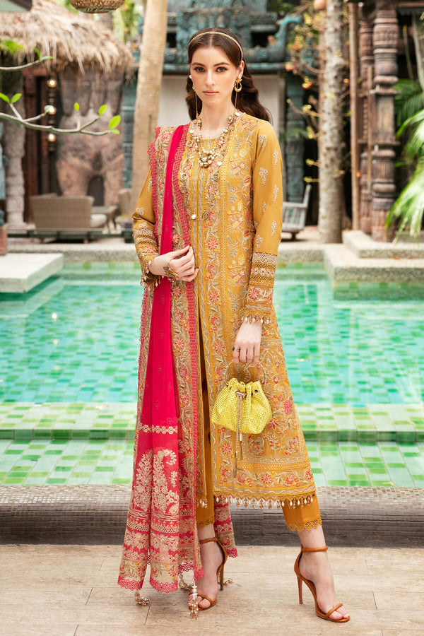 Imrozia Premium | Reve Luxury Lawn | S.L 53 Elèa - Hoorain Designer Wear - Pakistani Ladies Branded Stitched Clothes in United Kingdom, United states, CA and Australia