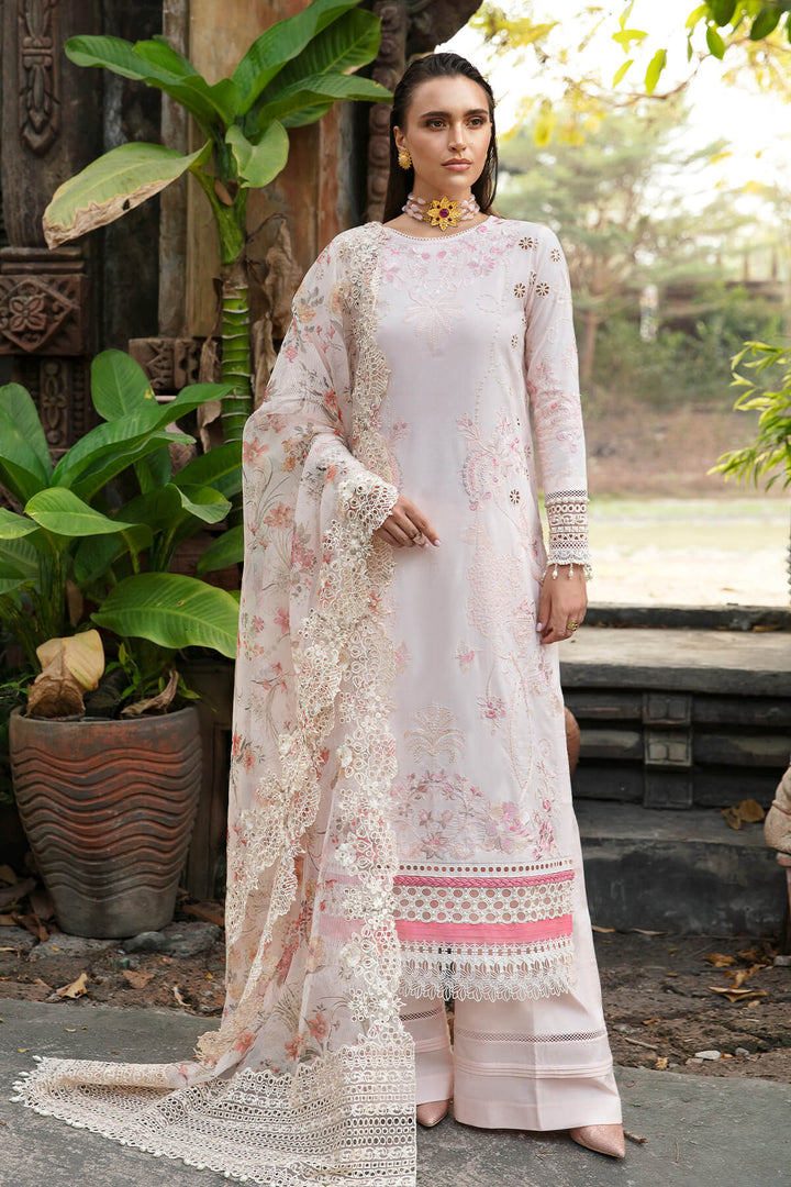 Imrozia Premium | Reve Luxury Lawn | S.L 62 Règiné - Hoorain Designer Wear - Pakistani Ladies Branded Stitched Clothes in United Kingdom, United states, CA and Australia