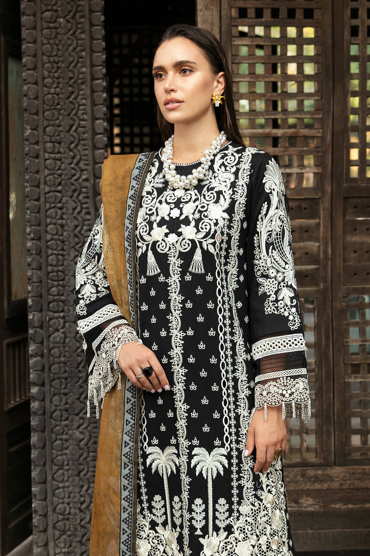 Imrozia Premium | Reve Luxury Lawn | S.L 63 Alma - Pakistani Clothes for women, in United Kingdom and United States