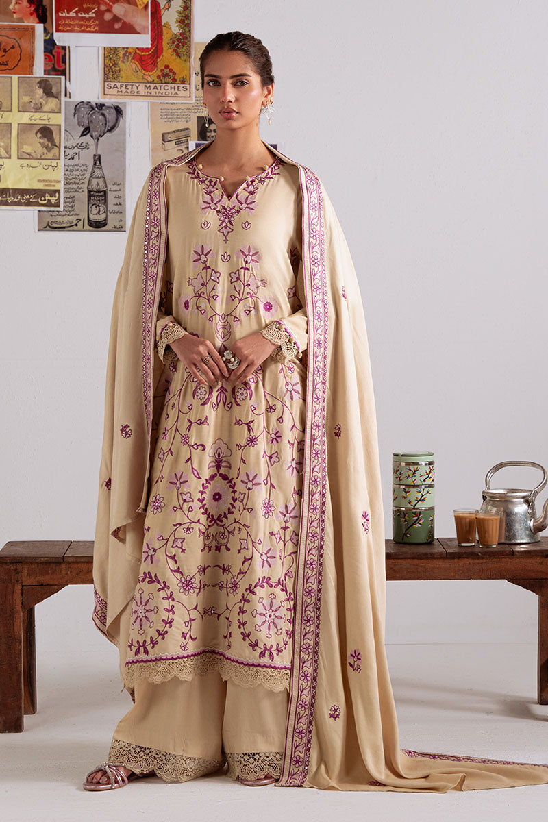 Cross Stitch | Khaddar Linen 25 | FAWN RADIANCE