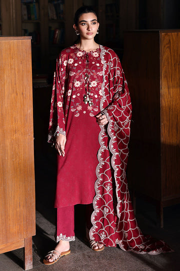 Cross Stitch | Khaddar Linen 25 | BERRY LUXE