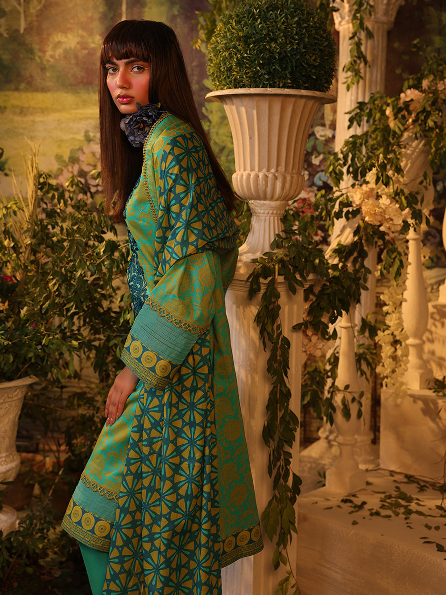 Salitex | Izel Lawn 24 | 3PC UNSTITCHED DIGITAL PRINTED & EMBROIDERED LAWN SUIT