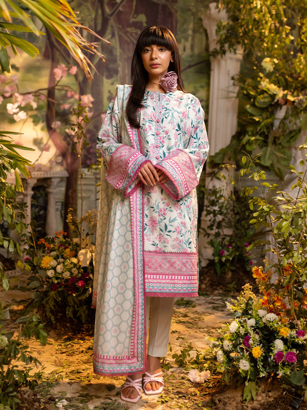 Salitex | Izel Lawn 24 | 3PC UNSTITCHED DIGITAL PRINTED & EMBROIDERED LAWN SUIT