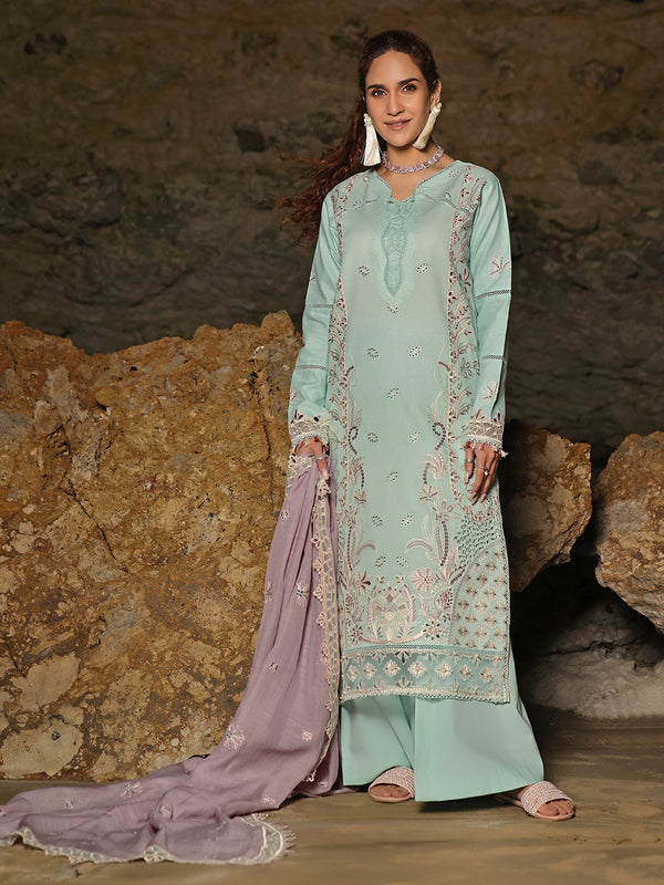 Izel | Saahil Signature Lawn 24 | ZAIB - Hoorain Designer Wear - Pakistani Ladies Branded Stitched Clothes in United Kingdom, United states, CA and Australia