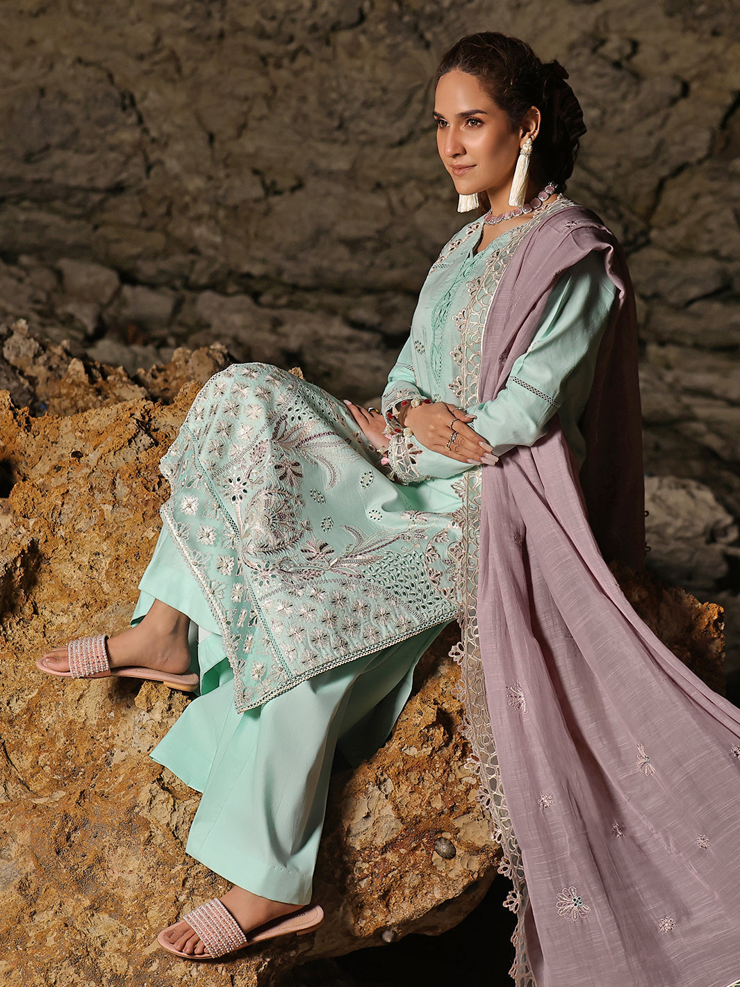 Izel | Saahil Signature Lawn 24 | ZAIB - Pakistani Clothes for women, in United Kingdom and United States