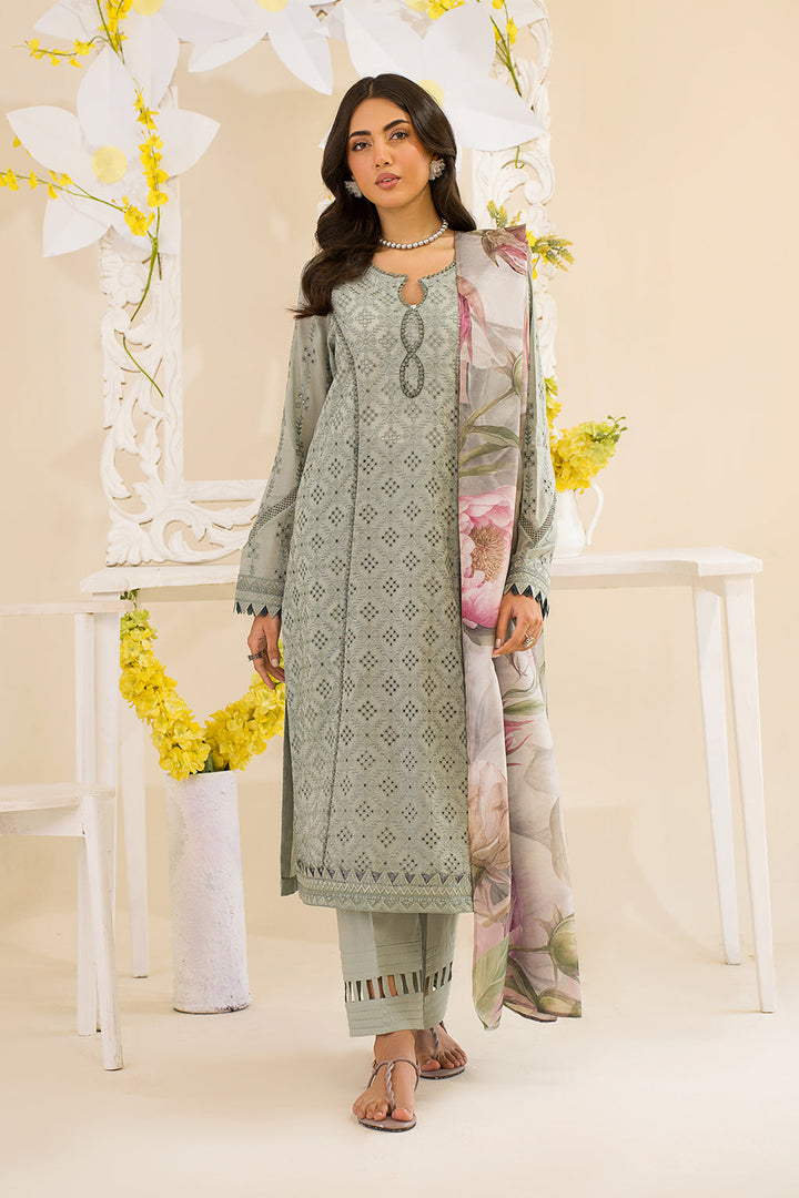 Iznik | Lawnkari 24 | UE-189 SLEEKCHIC - Hoorain Designer Wear - Pakistani Ladies Branded Stitched Clothes in United Kingdom, United states, CA and Australia