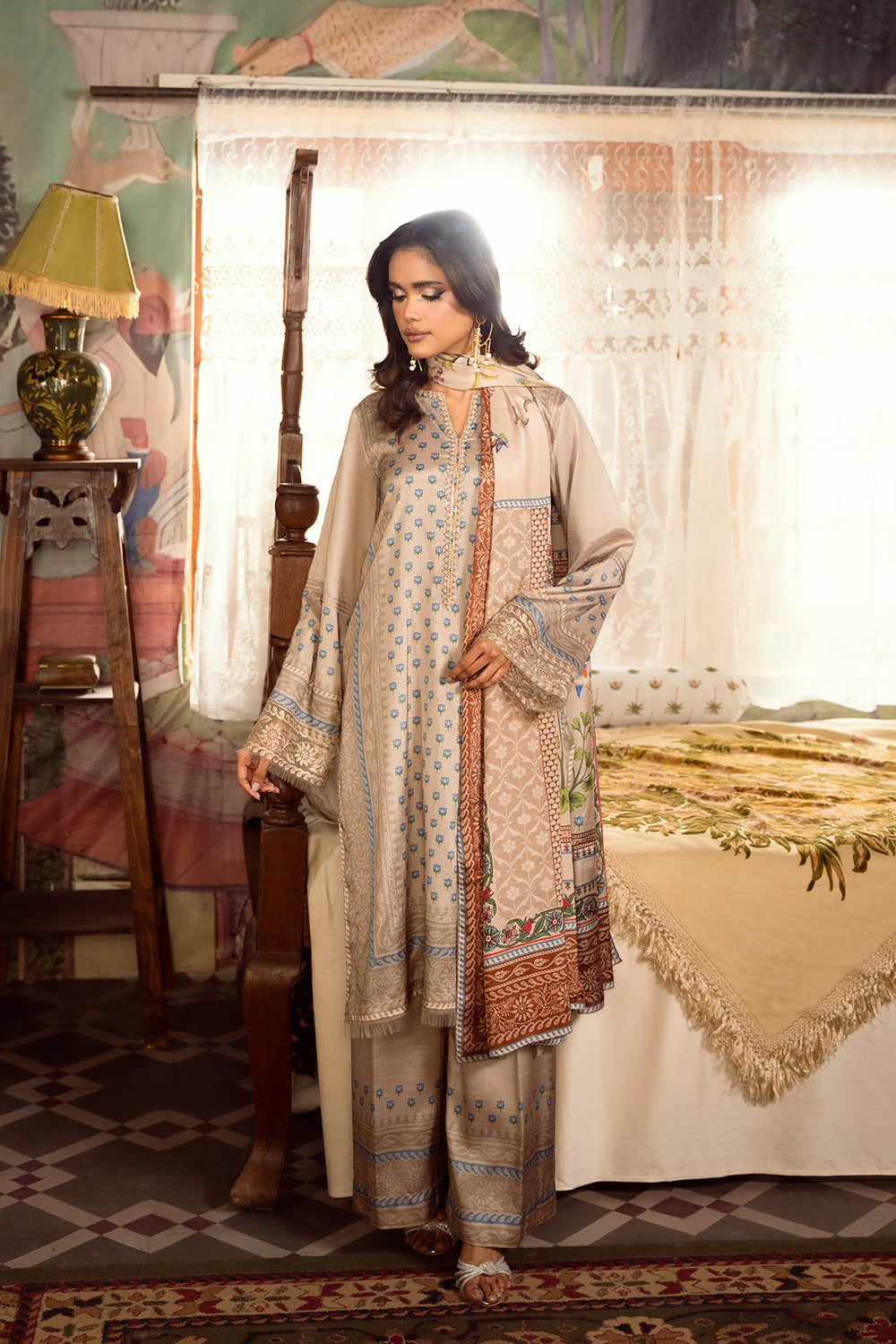 Saira Rizwan | Dahini Silk Pret | MERCINA - SRLP06-25