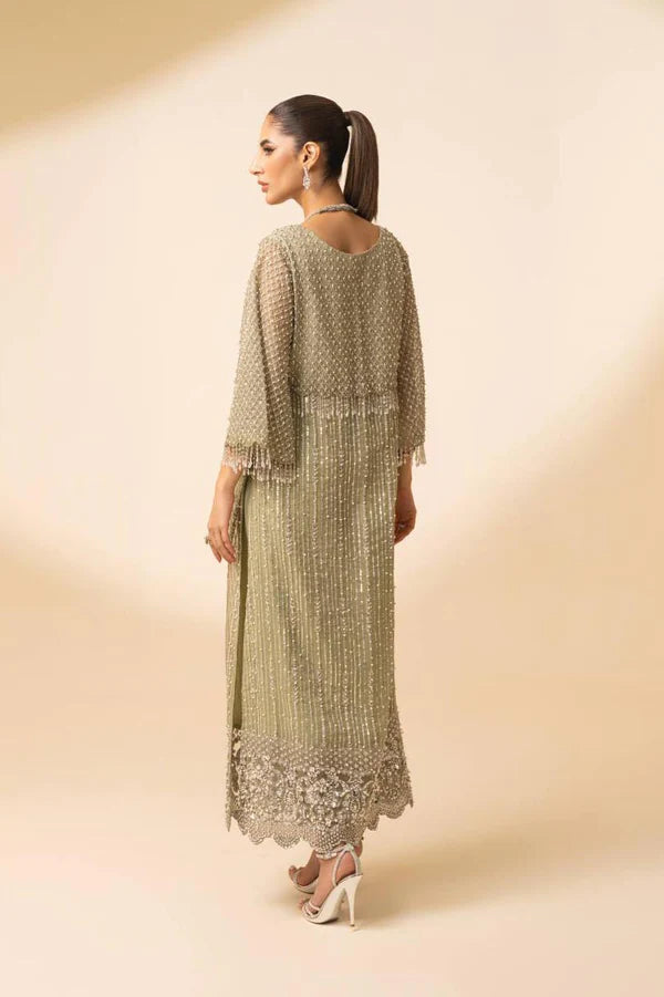 Jeem | Luxury Pret | JADE GREEN - Hoorain Designer Wear - Pakistani Ladies Branded Stitched Clothes in United Kingdom, United states, CA and Australia