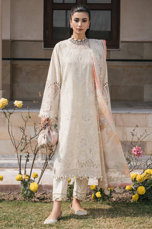 Jazmin | Shahkaar Luxury Lawn 24 | SL24-D7 - Pakistani Clothes for women, in United Kingdom and United States