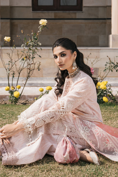 Jazmin | Shahkaar Luxury Lawn 24 | SL24-D8 - Pakistani Clothes for women, in United Kingdom and United States