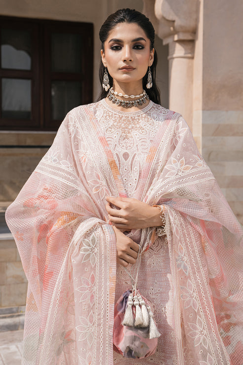 Jazmin | Shahkaar Luxury Lawn 24 | SL24-D8 - Hoorain Designer Wear - Pakistani Ladies Branded Stitched Clothes in United Kingdom, United states, CA and Australia