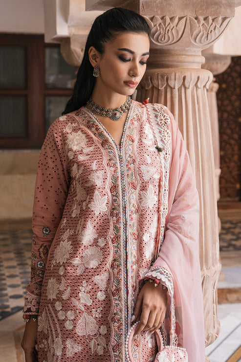 Jazmin | Shahkaar Luxury Lawn 24 | SL24-D4 - Pakistani Clothes for women, in United Kingdom and United States