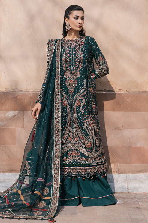 Jazmin | Shahkaar Luxury Lawn 24 | SL24-D10 - Pakistani Clothes for women, in United Kingdom and United States