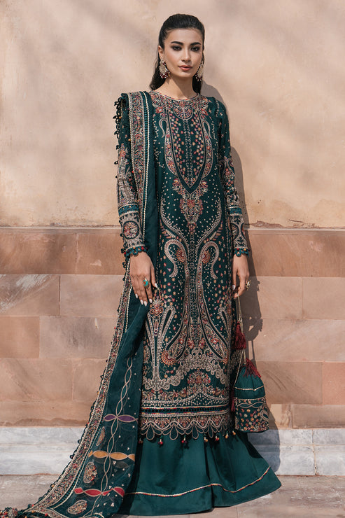 Jazmin | Shahkaar Luxury Lawn 24 | SL24-D10 - Pakistani Clothes for women, in United Kingdom and United States