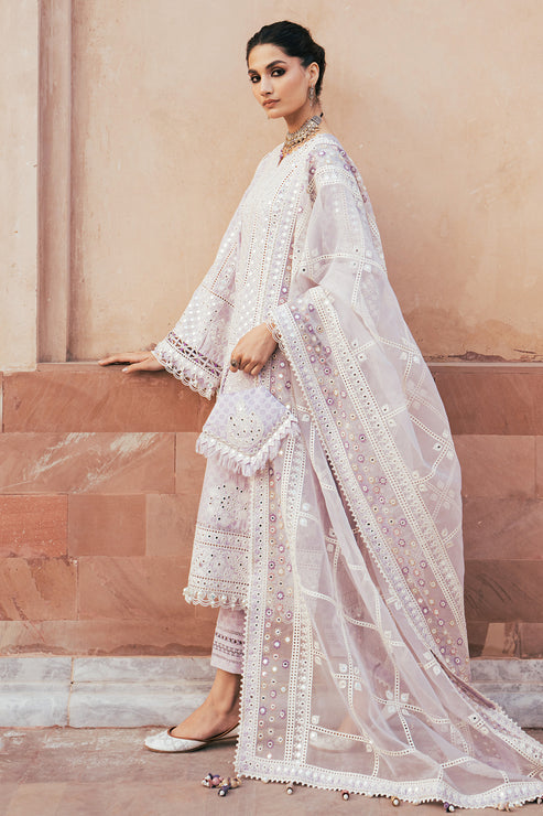 Jazmin | Shahkaar Luxury Lawn 24 | SL24-D13 - Hoorain Designer Wear - Pakistani Designer Clothes for women, in United Kingdom, United states, CA and Australia