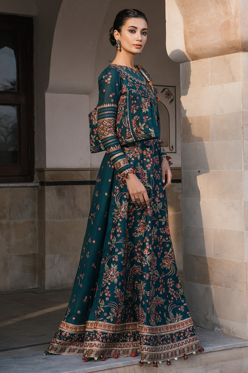 Jazmin | Shahkaar Luxury Lawn 24 | SL24-D16 - Pakistani Clothes for women, in United Kingdom and United States