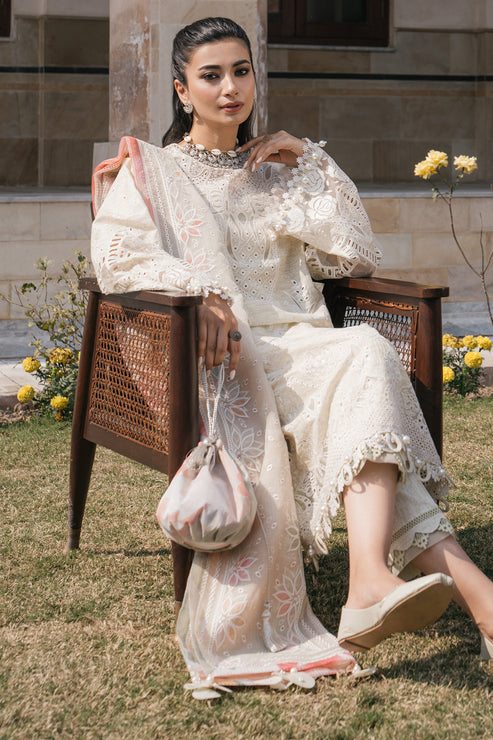 Jazmin | Shahkaar Luxury Lawn 24 | SL24-D7 - Pakistani Clothes for women, in United Kingdom and United States