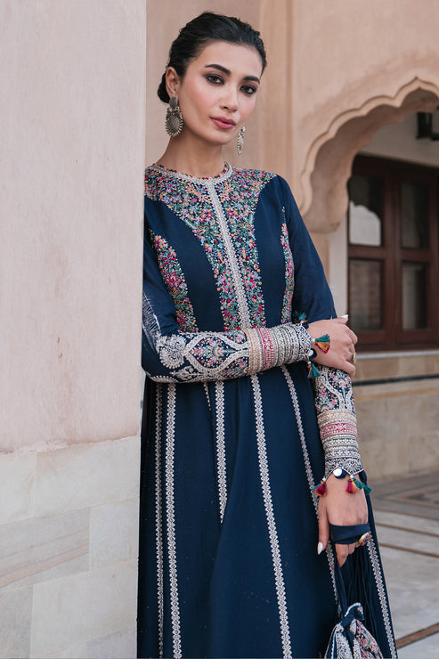 Jazmin | Shahkaar Luxury Lawn 24 | SL24-D12 - Hoorain Designer Wear - Pakistani Ladies Branded Stitched Clothes in United Kingdom, United states, CA and Australia