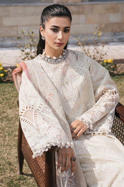 Jazmin | Shahkaar Luxury Lawn 24 | SL24-D7 - Pakistani Clothes for women, in United Kingdom and United States