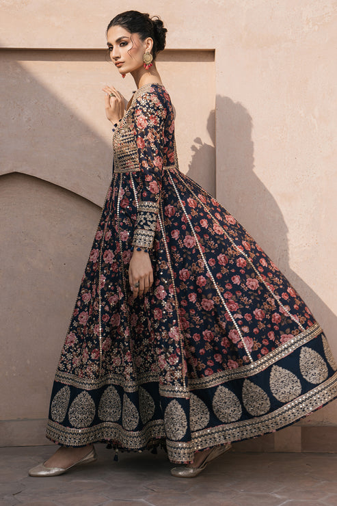 Jazmin | Shahkaar Luxury Lawn 24 | SL24-D1 - Hoorain Designer Wear - Pakistani Ladies Branded Stitched Clothes in United Kingdom, United states, CA and Australia