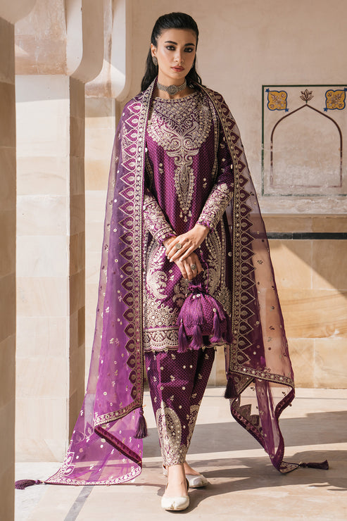 Jazmin | Shahkaar Luxury Lawn 24 | SL24-D6 - Hoorain Designer Wear - Pakistani Ladies Branded Stitched Clothes in United Kingdom, United states, CA and Australia