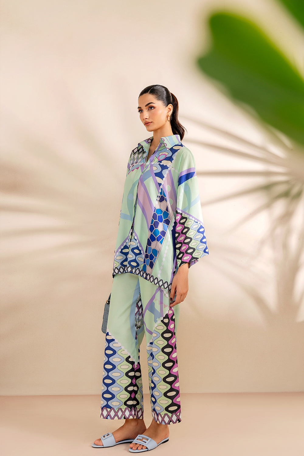 Saira Rizwan | Silk Coords 25 | PARADISE PRISM - SRSP-25-05