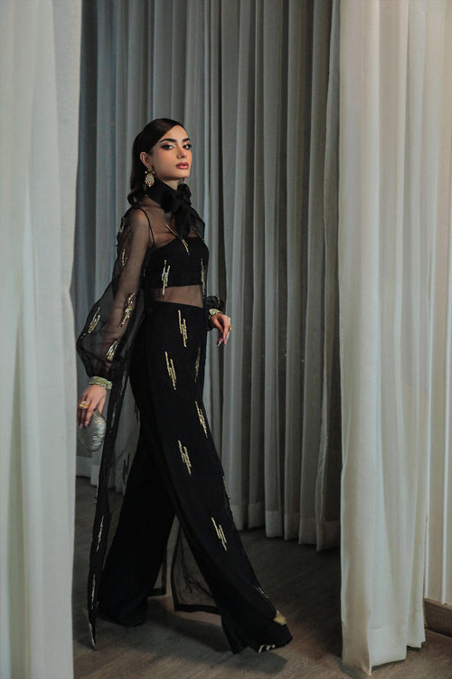 Saira Rizwan | Riona Luxury Formals | Coco – B - Hoorain Designer Wear - Pakistani Ladies Branded Stitched Clothes in United Kingdom, United states, CA and Australia