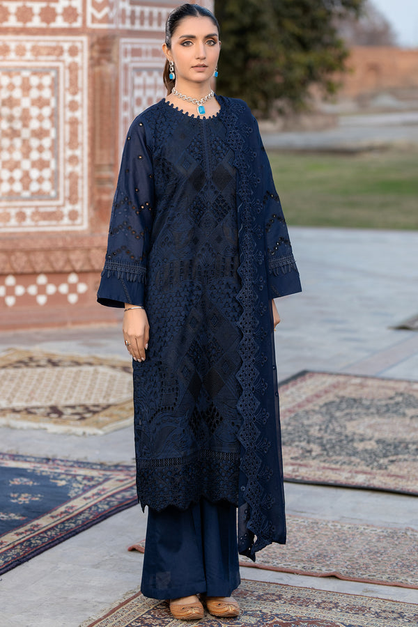 Johra | Rozeria Lawn | RZ - 155 - Hoorain Designer Wear - Pakistani Ladies Branded Stitched Clothes in United Kingdom, United states, CA and Australia