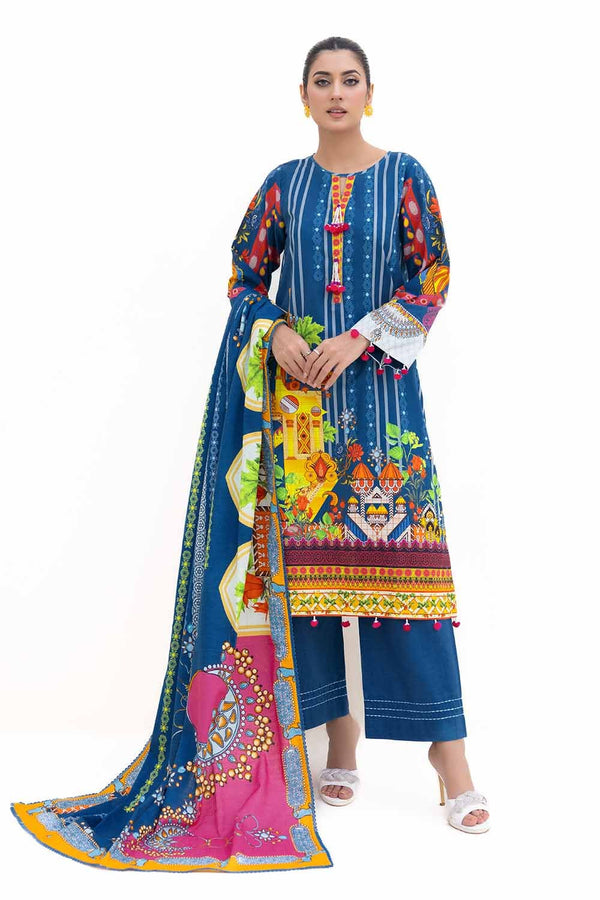 Gul Ahmed | Winter Collection 24 | Thick Khaddar Suit K-42006 T