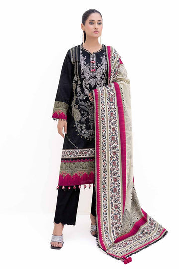 Gul Ahmed | Winter Collection 24 | Khaddar Dupatta K-42012 L