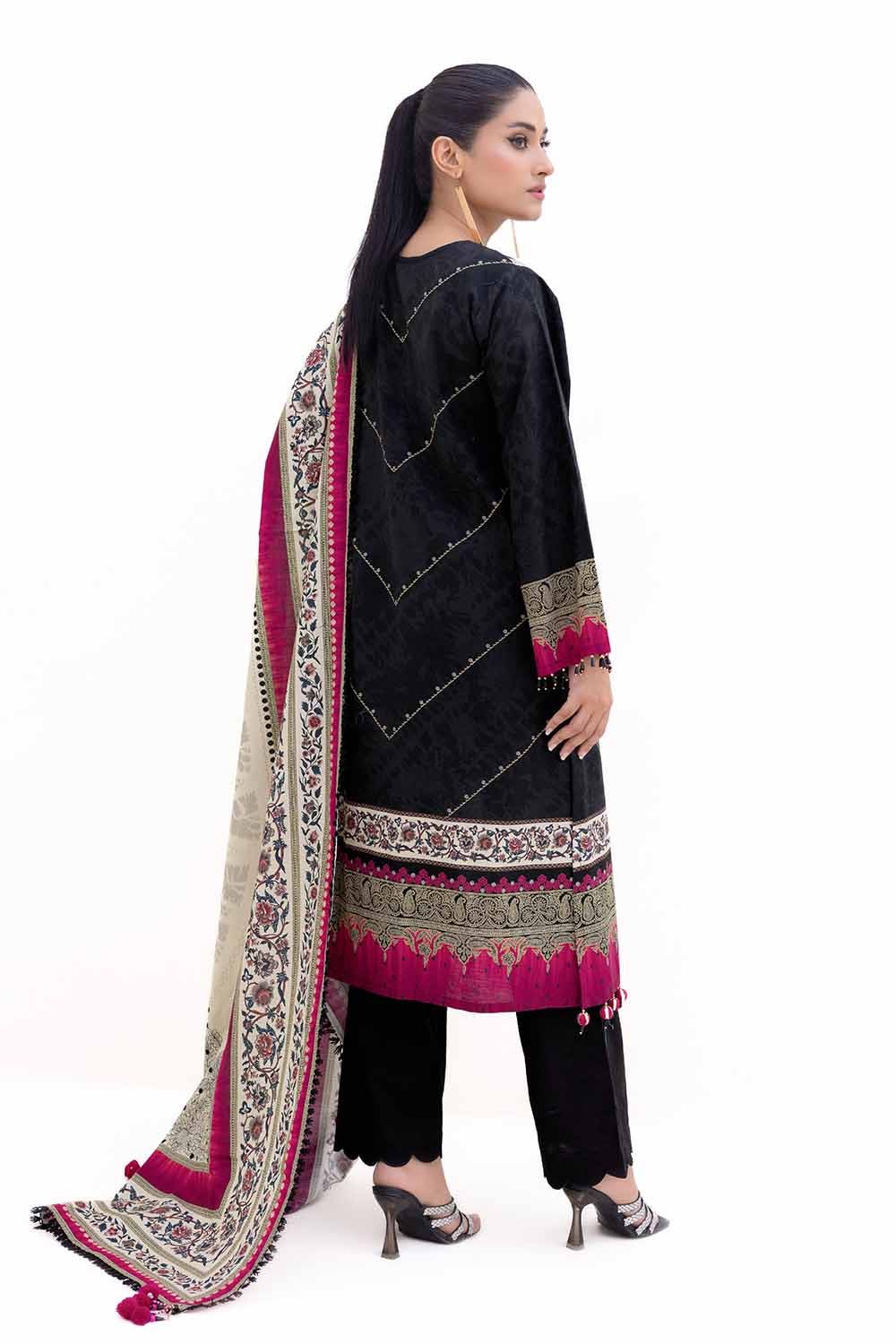 Gul Ahmed | Winter Collection 24 | Khaddar Dupatta K-42012 L