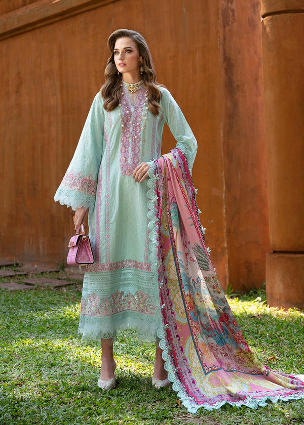 Kanwal Malik | Sareen Luxury Lawn 24 | Lilly - Hoorain Designer Wear - Pakistani Ladies Branded Stitched Clothes in United Kingdom, United states, CA and Australia