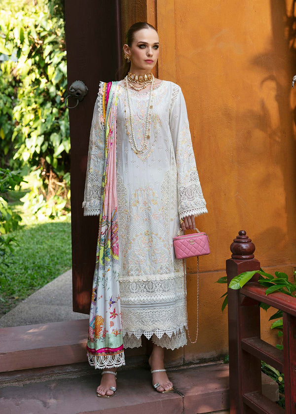Kanwal Malik | Sareen Luxury Lawn 24 | Daisy - Hoorain Designer Wear - Pakistani Ladies Branded Stitched Clothes in United Kingdom, United states, CA and Australia
