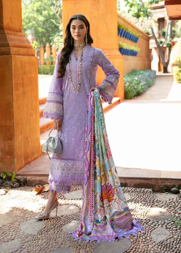 Kanwal Malik | Sareen Luxury Lawn 24 | Capri - Hoorain Designer Wear - Pakistani Ladies Branded Stitched Clothes in United Kingdom, United states, CA and Australia