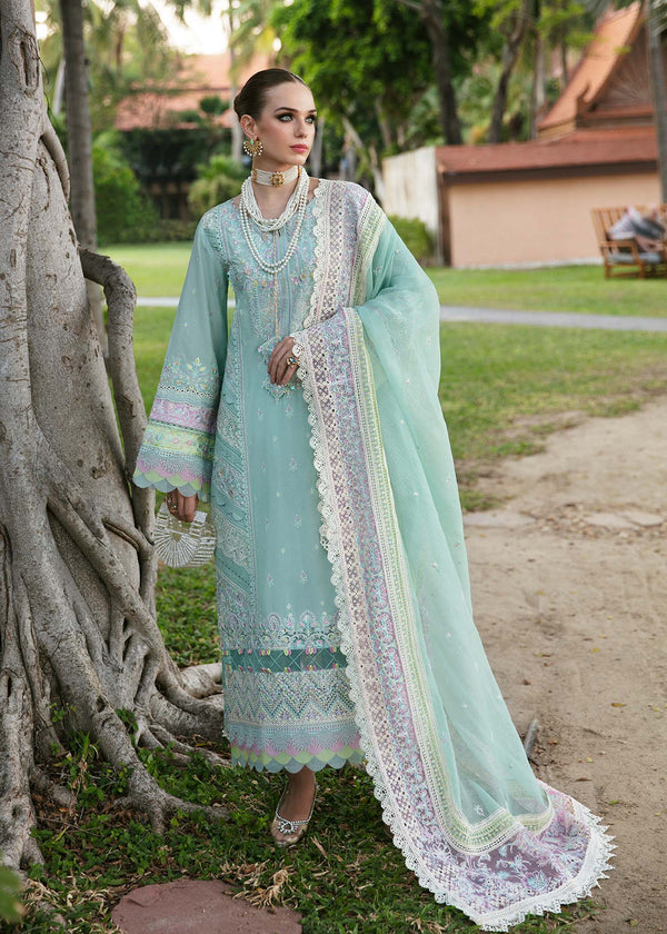 Kanwal Malik | Sareen Luxury Lawn 24 | Camilla - Hoorain Designer Wear - Pakistani Ladies Branded Stitched Clothes in United Kingdom, United states, CA and Australia
