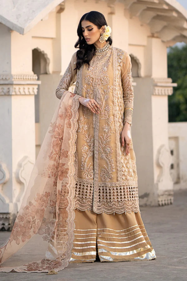 Ittehad | Dilruba Wedding Formals | ESDR78-SUT-BGE - Pakistani Clothes for women, in United Kingdom and United States