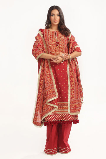 Gul Ahmed | Chunri Lawn 25 | CL-52138 B