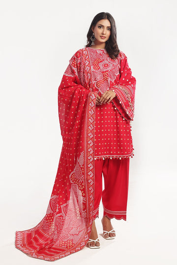 Gul Ahmed | Chunri Lawn 25 | CL-52176 A