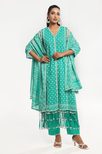 Gul Ahmed | Chunri Lawn 25 | CL-52178 A