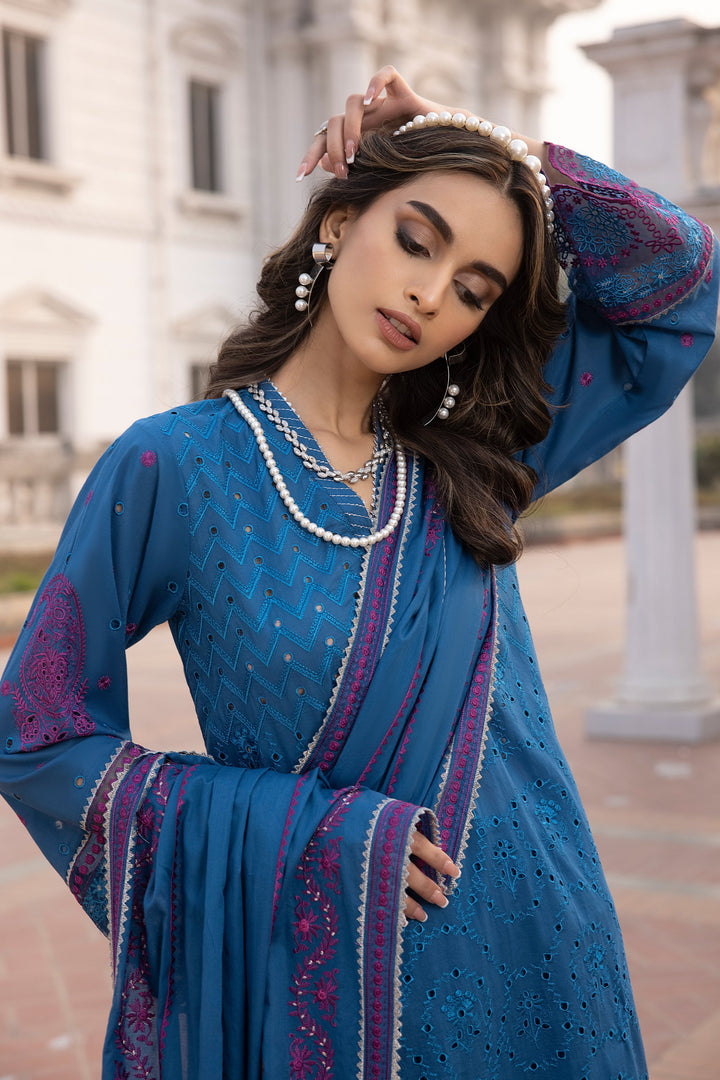 LSM | Spring Embroidered 24 | A-4 - Pakistani Clothes for women, in United Kingdom and United States