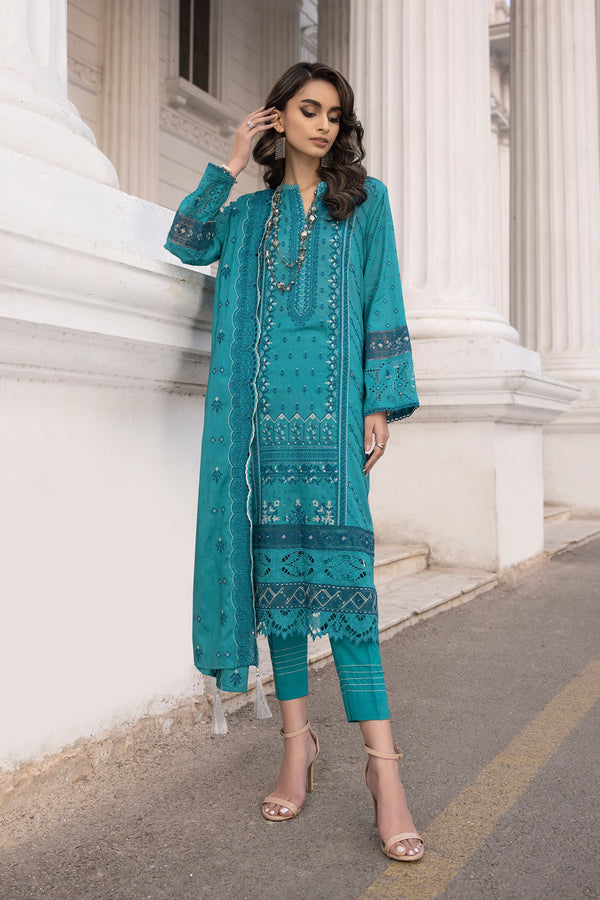 LSM | Spring Embroidered 24 | A-5 - Hoorain Designer Wear - Pakistani Ladies Branded Stitched Clothes in United Kingdom, United states, CA and Australia